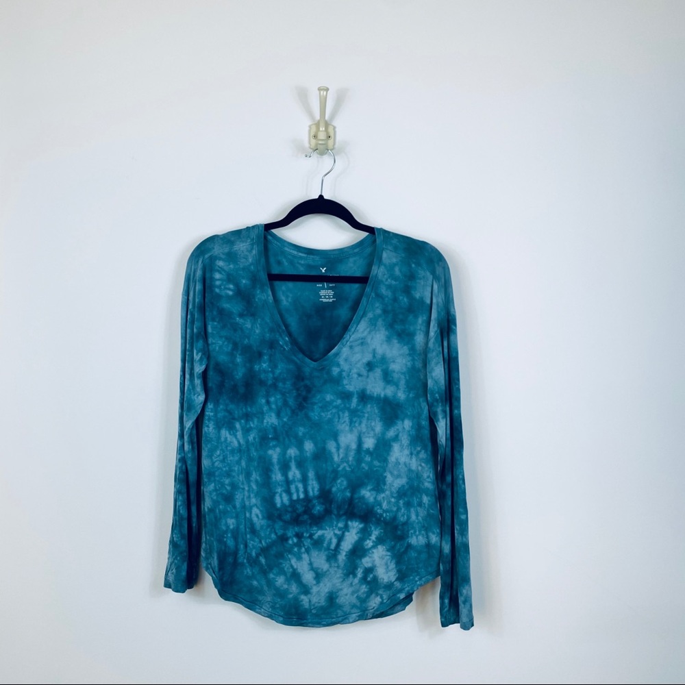 American Eagle Medium Soft & Sexy Tie Dye Shirt